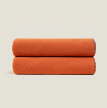 Плед "Frati SOFT VISCOSE TERRACOTTA" оранжевый 130*160