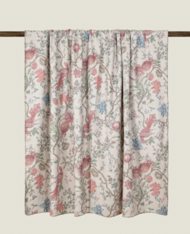 Плед "Frati SOFT BAMBOO BIRDS OF PARADISE BEIGE" бежевый 150*200