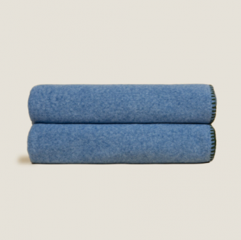 Плед "Frati SOFT BAMBOO DENIM" синий 160*200