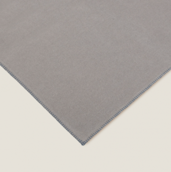 Плед "Frati SOFT VISCOSE GRIGIO PERLA" серый 130*160