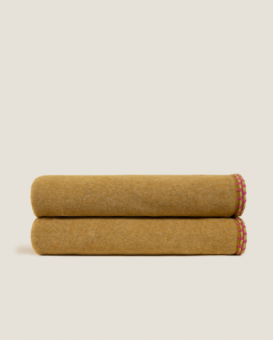 Плед "Frati SOFT BAMBOO ZAFFERANO" желтый 200*260