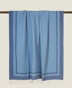 Плед "Frati COUNTRY DENIM" синий 130*170