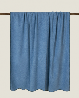 Плед "Frati SOFT BAMBOO DENIM" синий 160*200