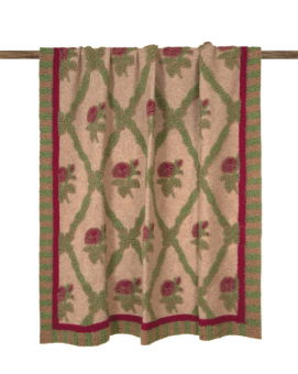 Плед "Frati OLD STYLE BORDEAUX" 150*190