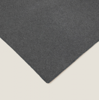 Плед "Frati SOFT VISCOSE ANTHRACITE" темно-серый 130*160