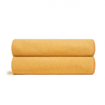 Плед "Frati SOFT BAMBOO SENAPE" желтый 160*200