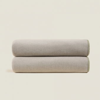 Плед "Frati SOFT BAMBOO NOCCIOLA" бежевый 160*200